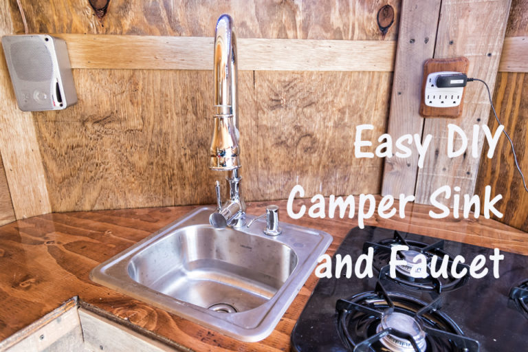 Easy-DIY-Camper-Sink-Faucet - Striking Photography