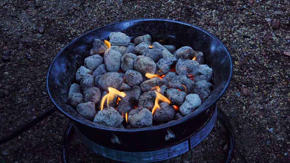 camping fire pit - Colorado Camping at Eagle Campground with Cargo Trailer Camper